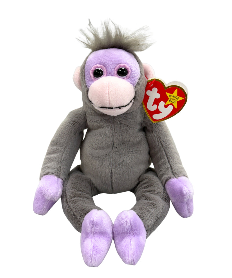 Ty Beanie Baby - Bananas II the Monkey, 30th Anniversary