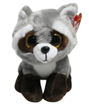 Ty Beanie Baby - Bandit the Raccoon, Glitter Eyes