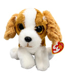 Ty Beanie Baby - Barker the Spaniel Dog, Glitter Eyes