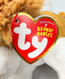 Ty Beanie Baby - Barker the Dog, Glitter Eyes