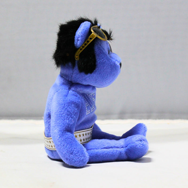 Ty Beanie Baby - Beanie Hawaii (Blue Bear), Elvis Presley