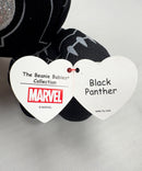 Ty Beanie Baby - Black Panther the Superhero, Regular, Glitter Eyes, Marvel Beanie