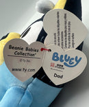 Ty Beanie Baby - Bandit (Dad) the Dog, Bluey
