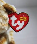 Beanie Babies- Booties the Orange Tabby Cat, Glitter Eyes