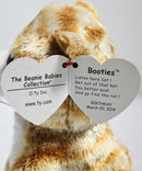 Beanie Babies- Booties the Orange Tabby Cat, Glitter Eyes