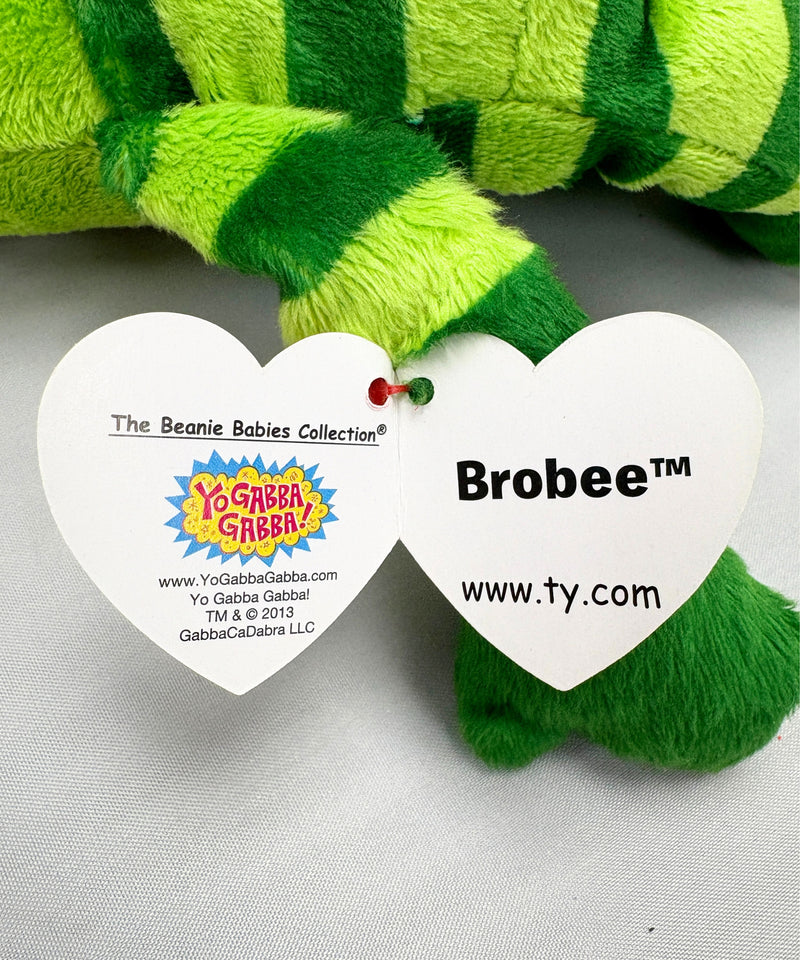 Ty Beanie Baby - Brobee  the Monster, Yo Gabba Gabba