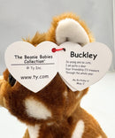 Ty Beanie Baby - Buckley the Deer, Glitter Eyes