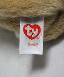 Ty Beanie Baby - Bunnie the Tan Bunny, Solid Eyes