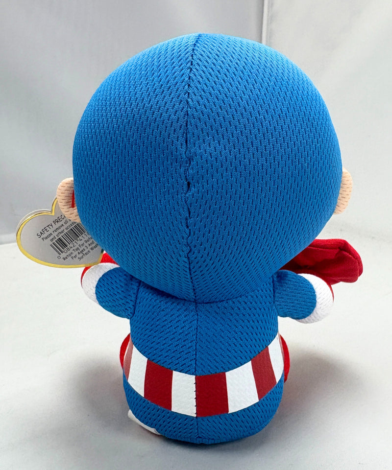Ty Beanie Baby - Captain America the Superhero, Regular, Marvel Beanie