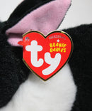 Beanie Babies- Checkers the Rabbit, Solid Eyes