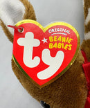 Ty Beanie Baby - Chestnut the Reindeer, Regular, Winter holidays