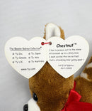 Ty Beanie Baby - Chestnut the Reindeer, Regular, Winter holidays