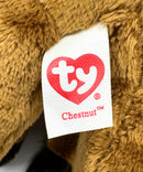 Ty Beanie Baby - Chestnut the Reindeer, Regular, Winter holidays