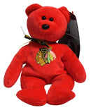 Beanie Babies- Chicago Blackhawks, Solid Eyes