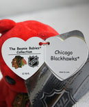 Beanie Babies- Chicago Blackhawks, Solid Eyes
