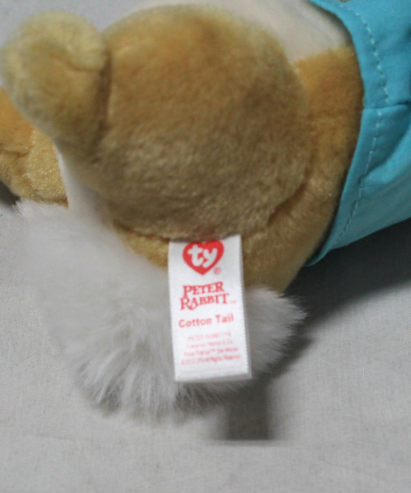 Ty Beanie Baby - Cotton Tail the Bunny, Peter Rabbit