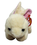 Ty Beanie Baby - Creampuff the Yellow Bunny, Solid Eyes