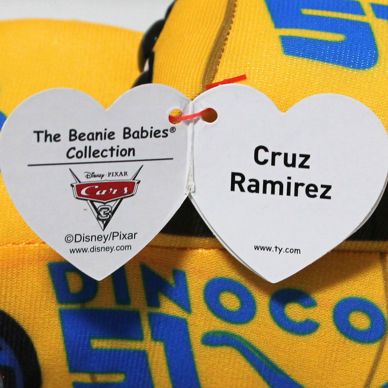 Ty Beanie Baby - Cruz Ramirez the Race Car, Disney Sparkle