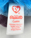 Ty Beanie Baby - Cuatro the Hedgehog, Movie - Ferdinand