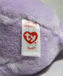 Ty Beanie Baby - Dash the Purple Bunny, Solid Eyes