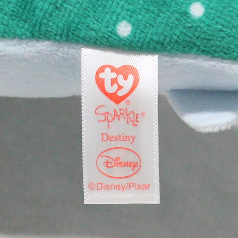 Ty Beanie Baby - Destiny the Green Whale, Medium, Disney Sparkle
