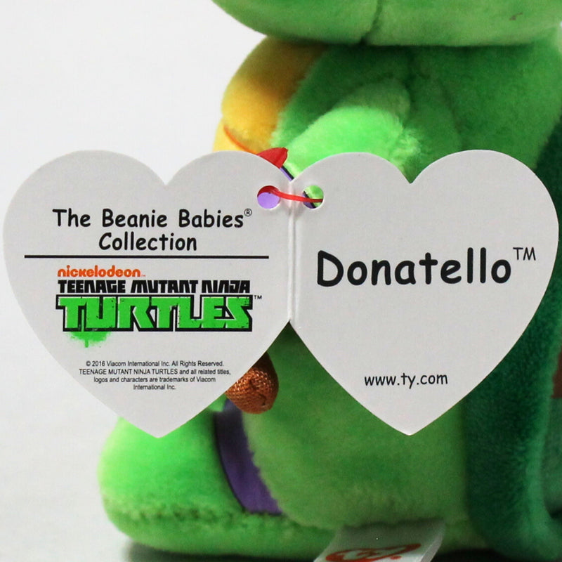 Ty Beanie Baby - Donatello the Ninja Turtle