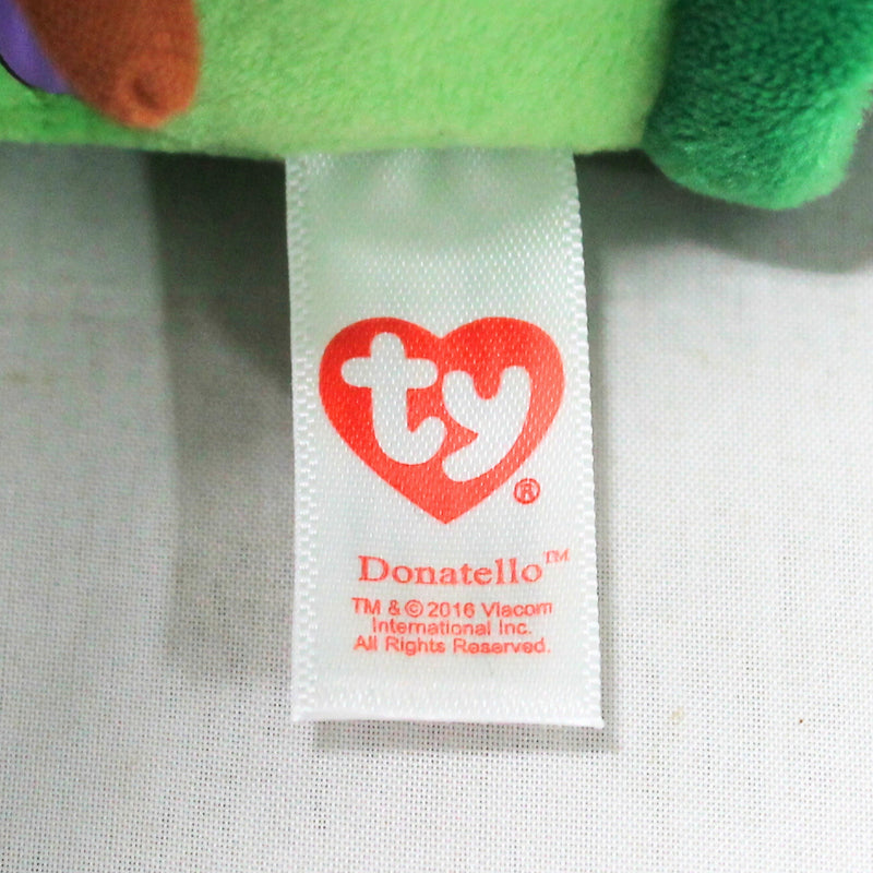 Ty Beanie Baby - Donatello the Ninja Turtle