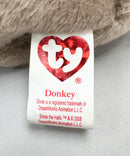 Ty Beanie Baby - Donkey in Santa Hat