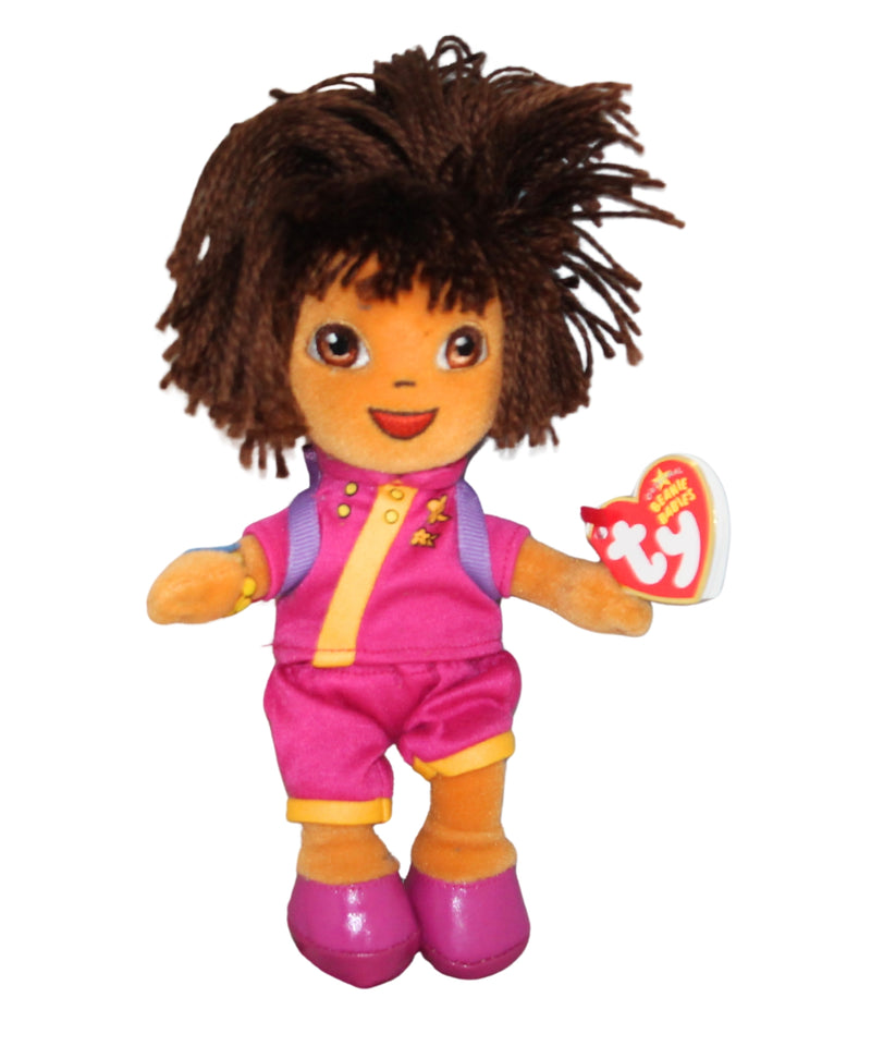 Ty Beanie Baby - Dora (China), Dora's World Adventure
