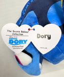 Ty Beanie Baby - Dory the Pacific blue tang fish, Disney movie - Finding Dory, Disney Sparkle tags