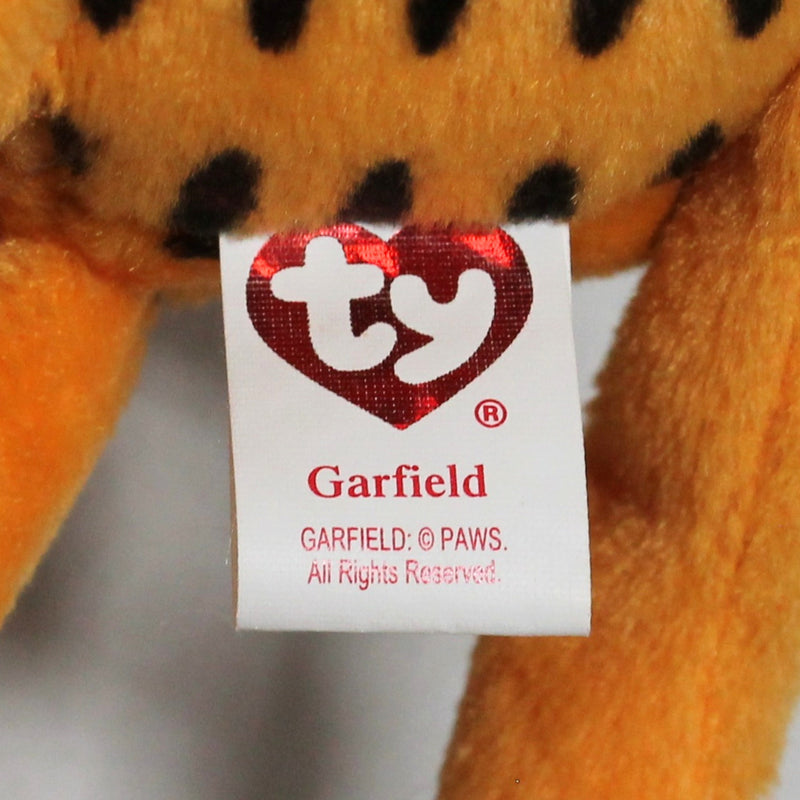 Ty Beanie Baby - Garfield the Cat, Big Heart