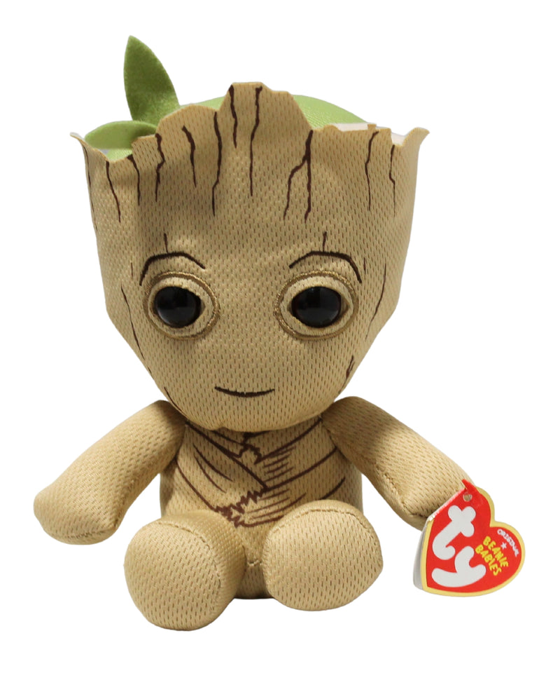 Ty Beanie Baby - Groot the Alien, Marvel 