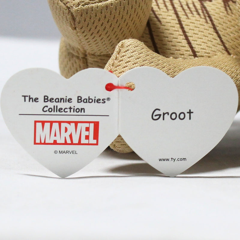Ty Beanie Baby - Groot the Alien, Marvel