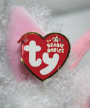 Beanie Babies- Hutch Clutch the Rabbit, Solid Eyes