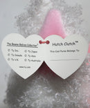 Beanie Babies- Hutch Clutch the Rabbit, Solid Eyes