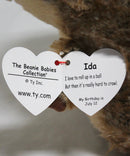 Beanie Babies- Ida the Hedgehog, Glitter Eyes
