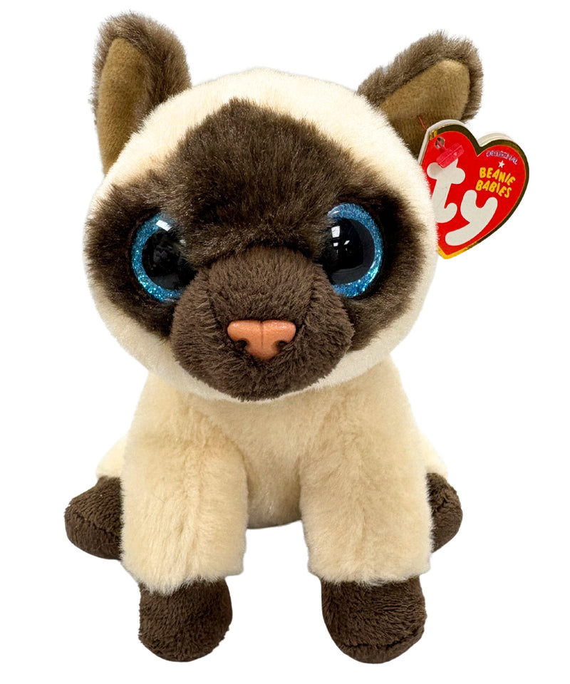 Ty Beanie Baby - Jaden the Siamese Cat, Glitter Eyes