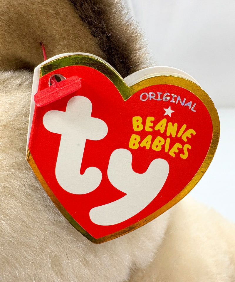 Ty Beanie Baby - Jaden the Siamese Cat, Glitter Eyes