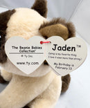 Ty Beanie Baby - Jaden the Siamese Cat, Glitter Eyes