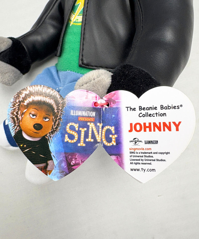 Ty Beanie Baby - Johnny the Gorilla, Movie - Sing