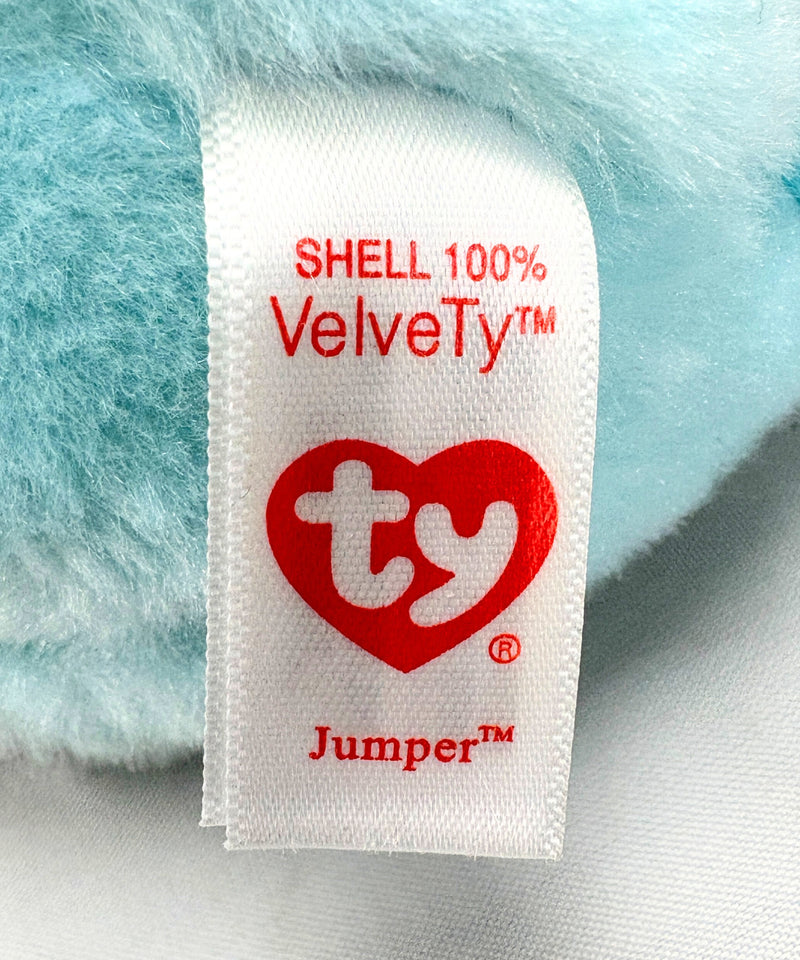 Ty Beanie Baby - Jumper the Bunny, Spring