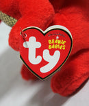 Beanie Babies- Legend the Red Dragon, Glitter Eyes