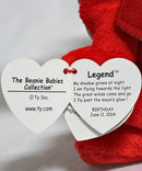 Beanie Babies- Legend the Red Dragon, Glitter Eyes