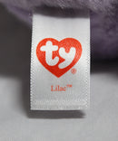Ty Beanie Baby - Lilac the Purple Bunny