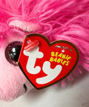 Ty Beanie Baby - Lilly the Pink Hedgehog, (3")