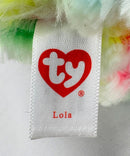 Ty Beanie Baby - Lola the Llama, Glitter Eyes