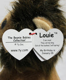Ty Beanie Baby - Louie the Lion, Dark Mane