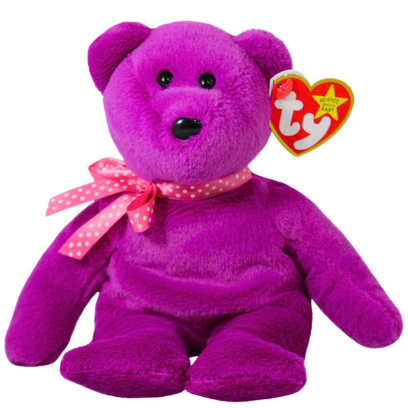 Ty Beanie Baby - Magenta II the Teddy Bear, 30th Anniversary