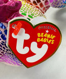 Ty Beanie Baby - Majestic the Seahorse, Glitter Eyes