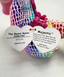 Ty Beanie Baby - Majestic the Seahorse, Glitter Eyes